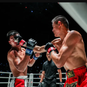 แข่งขันมวยไทย